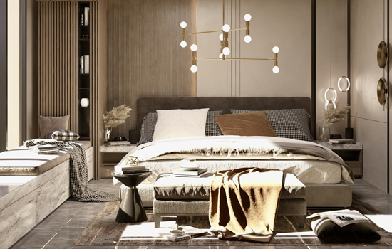 Iskandinav Yatak Odası Tasarımı